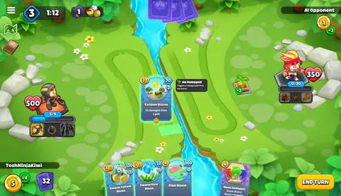 Captura de tela de Bloons Card Storm (1 de 4)