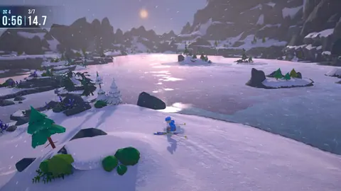 Captura de tela de Lonely Mountains: Snow Riders (1 de 4)