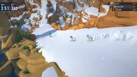 Captura de tela de Lonely Mountains: Snow Riders (3 de 4)