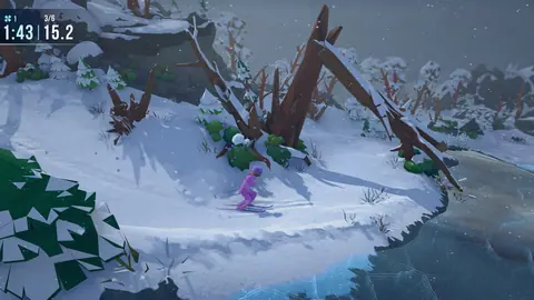 Captura de tela de Lonely Mountains: Snow Riders (4 de 4)