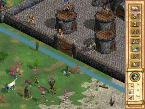 Captura de tela de Heroes of Might and Magic IV (2 de 2)
