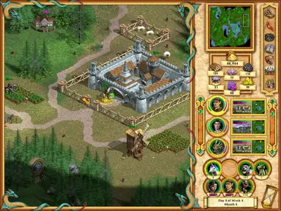 Captura de tela de Heroes of Might and Magic IV (1 de 2)