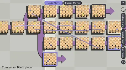 Captura de tela de 5D Chess With Multiverse Time Travel (1 de 2)