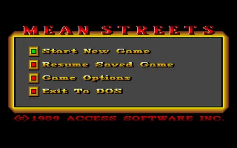 Captura de tela de Tex Murphy: Mean Streets (2 de 4)