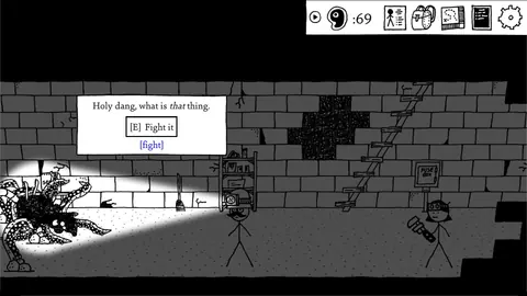 Captura de tela de Shadows Over Loathing (2 de 4)
