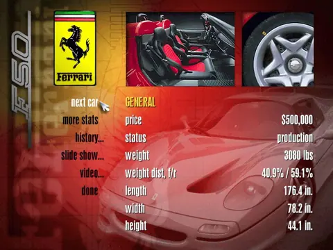 Captura de tela de Need for Speed II (1 de 4)