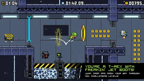 Captura de tela de JumpJet Rex (2 de 4)