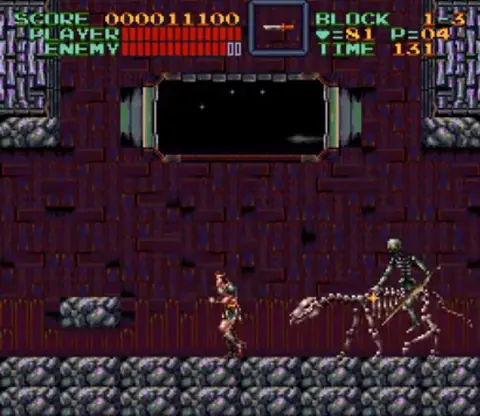 Captura de tela de Super Castlevania IV (3 de 4)