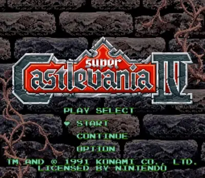 Captura de tela de Super Castlevania IV (1 de 4)