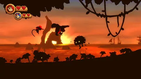 Captura de tela de Donkey Kong Country Returns (4 de 4)