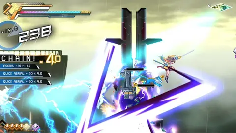 Captura de tela de Azure Striker Gunvolt 3 (4 de 4)