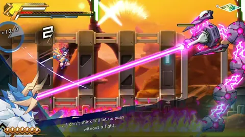 Captura de tela de Azure Striker Gunvolt 3 (1 de 4)