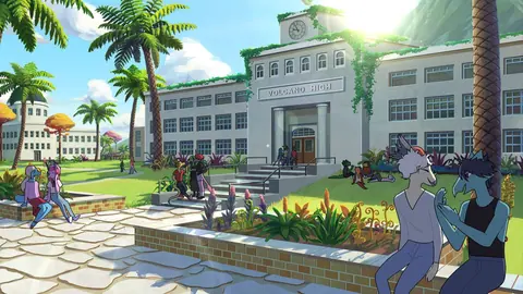 Captura de tela de Goodbye Volcano High (1 de 4)