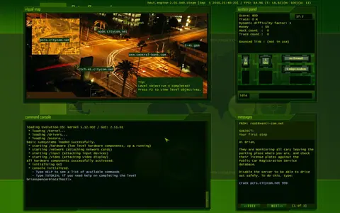 Captura de tela de Hacker Evolution: Untold (3 de 4)