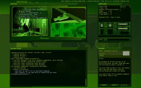 Captura de tela de Hacker Evolution: Untold (2 de 4)