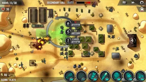 Captura de tela de iBomber Defense Pacific (1 de 4)
