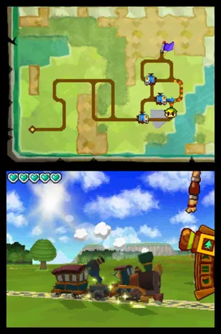 Captura de tela de The Legend of Zelda: Spirit Tracks (1 de 4)