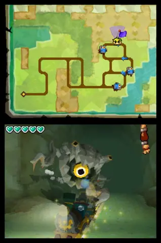 Captura de tela de The Legend of Zelda: Spirit Tracks (3 de 4)