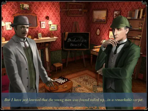Captura de tela de Sherlock Holmes: The Mystery of the Persian Carpet (2 de 4)