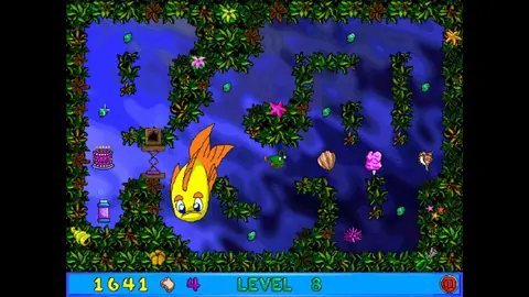 Captura de tela de Freddi Fish and Luther's Maze Madness (1 de 4)