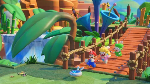 Captura de tela de Mario + Rabbids Kingdom Battle (1 de 4)