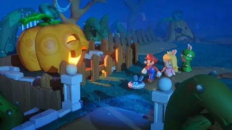 Captura de tela de Mario + Rabbids Kingdom Battle (2 de 4)