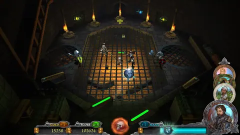 Captura de tela de Rollers of the Realm (2 de 4)