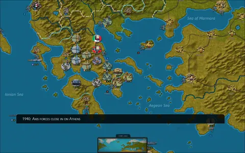 Captura de tela de Strategic Command WWII: War in Europe (3 de 4)