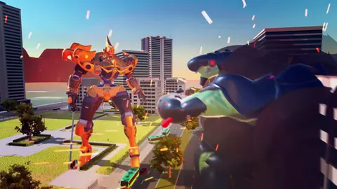 Captura de tela de 100ft Robot Golf (3 de 4)