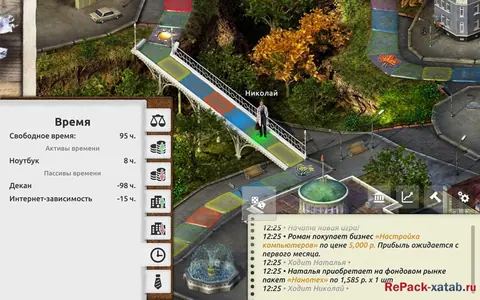 Captura de tela de Timeflow: Financial Education Sim (1 de 3)