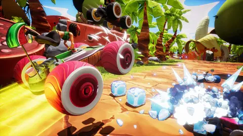 Captura de tela de All-Star Fruit Racing (2 de 4)