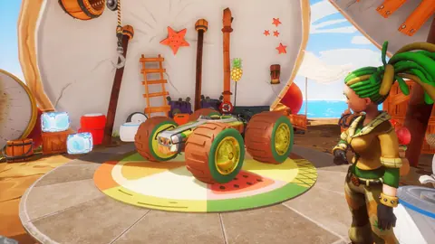 Captura de tela de All-Star Fruit Racing (4 de 4)