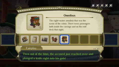 Captura de tela de The Great Ace Attorney Chronicles (2 de 4)