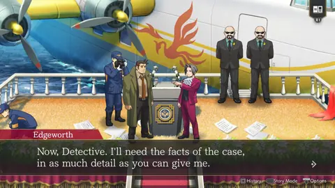 Captura de tela de Ace Attorney Investigations Collection (2 de 4)