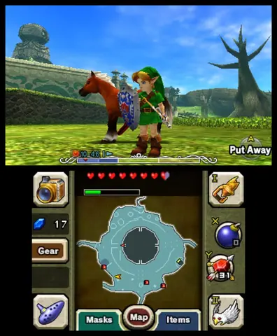 Captura de tela de The Legend of Zelda: Majora's Mask 3D (3 de 4)