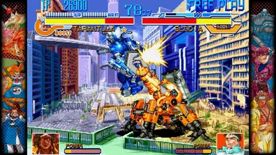 Captura de tela de Capcom Fighting Collection (2 de 4)