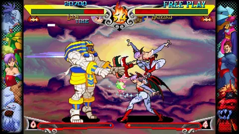 Captura de tela de Capcom Fighting Collection (3 de 4)