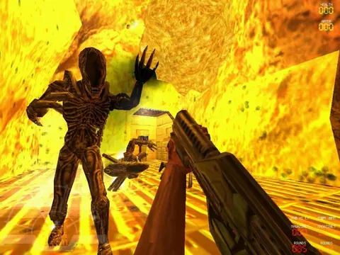 Captura de tela de Aliens Versus Predator Classic 2000 (3 de 4)