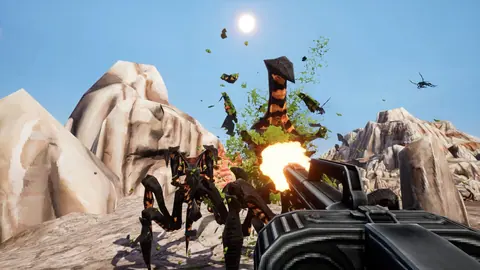 Captura de tela de Starship Troopers: Ultimate Bug War! (3 de 4)