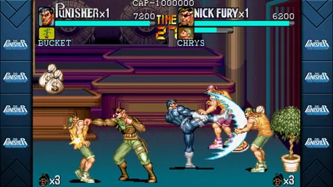 Captura de tela de Marvel vs. Capcom Fighting Collection: Arcade Classics (2 de 4)