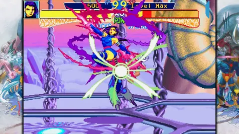 Captura de tela de Marvel vs. Capcom Fighting Collection: Arcade Classics (4 de 4)
