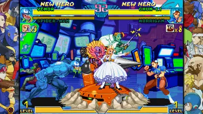 Captura de tela de Marvel vs. Capcom Fighting Collection: Arcade Classics (3 de 4)
