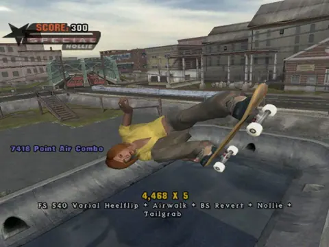 Captura de tela de Tony Hawk's Underground (2 de 4)