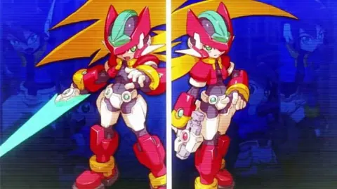 Captura de tela de Mega Man Zero/ZX: Legacy Collection (2 de 4)
