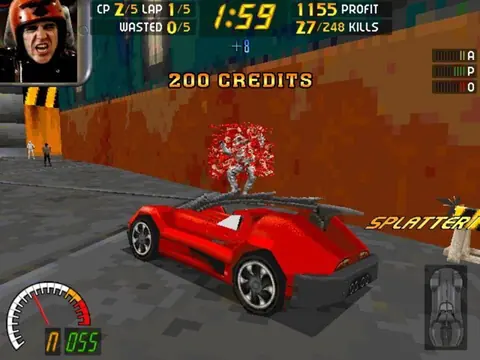 Captura de tela de Carmageddon (3 de 3)
