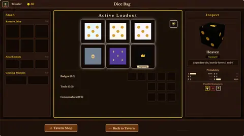 Captura de tela de Dice Tavern: Farkle Roguelike (4 de 4)