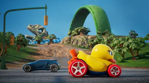 Captura de tela de Hot Wheels Infinite Rush (2 de 4)
