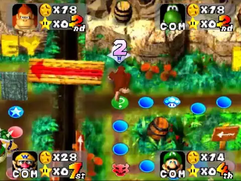 Captura de tela de Mario Party (3 de 4)