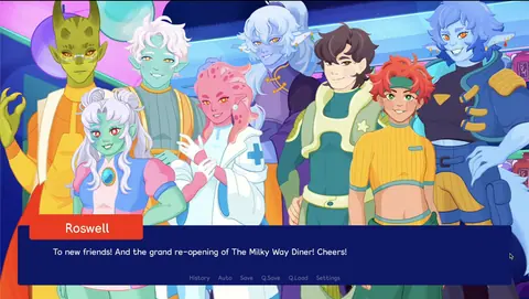 Captura de tela de Love at The Milky Way Diner (4 de 4)