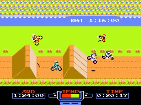 Captura de tela de Excitebike (2 de 4)